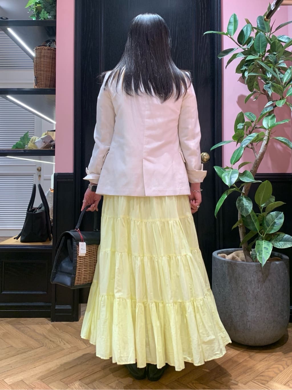 SAKAIさんの「DRESSTERIOR｜【セットアップ可】リネンブレンドダブルブレストジャケット」を使ったコーディネート
