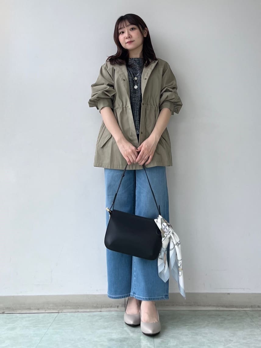 KAHOさんの「UNTITLED｜◆【はっ水】ライトコットンミリタリーコート」を使ったコーディネート