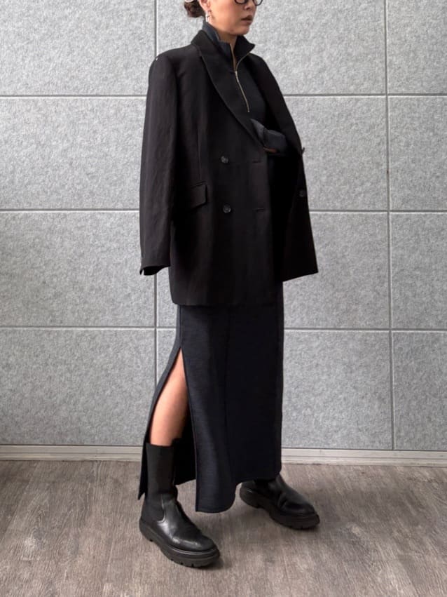 ibuさんの「CODE A｜arc tailored jacket」を使ったコーディネート