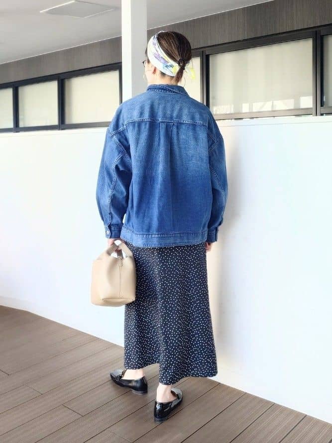 MUTSUKOさんの「UNTITLED｜【Healthy DENIM】別注Bran／デニムジャケット」を使ったコーディネート