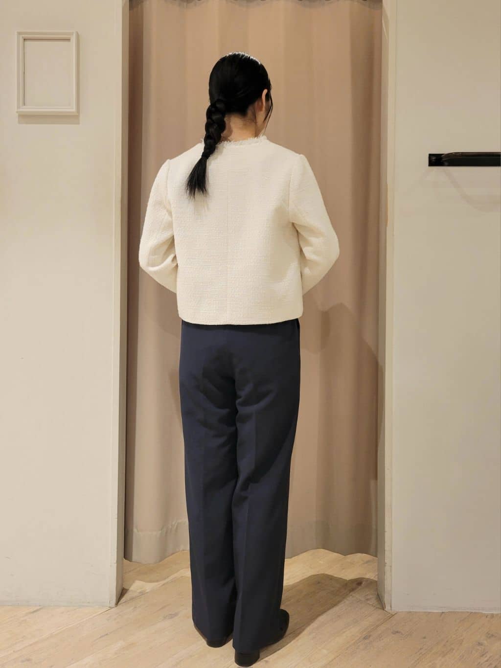 いそさんの「grove｜【マシンウォッシュ／防シワ/SS-3L】ストレッチワイドパンツ」を使ったコーディネート