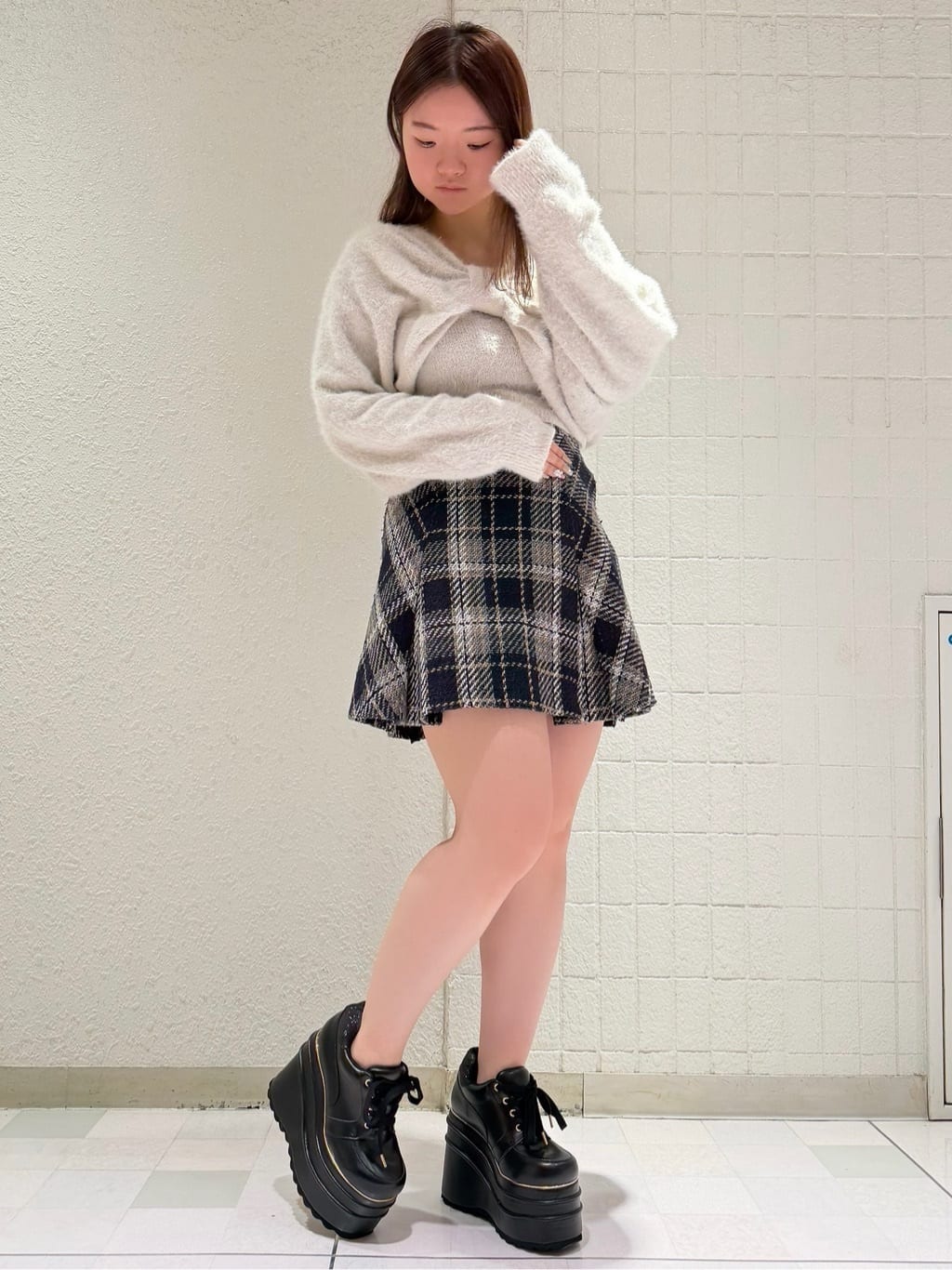 sa.raさんの「ESPERANZA｜超厚底ボリュームスニーカー」を使ったコーディネート