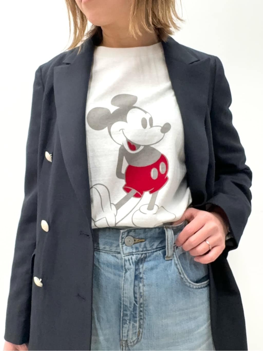 Nishijimaさんの「DRESSTERIOR｜【セットアップ可】リネンブレンドダブルブレストジャケット」を使ったコーディネート