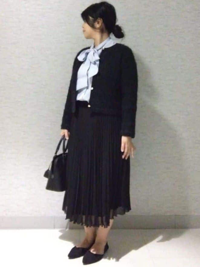 sakoさんの「Reflect｜【お食事会やお出かけに◎】ふんわりジャカード編みカーディガン」を使ったコーディネート