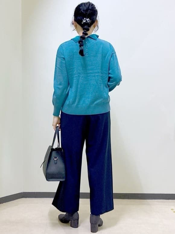  beni_gingerさんの「Reflect｜【SS-4Lサイズ／衿が顔に当たらない◎】スタンドネックミドルコート」を使ったコーディネート