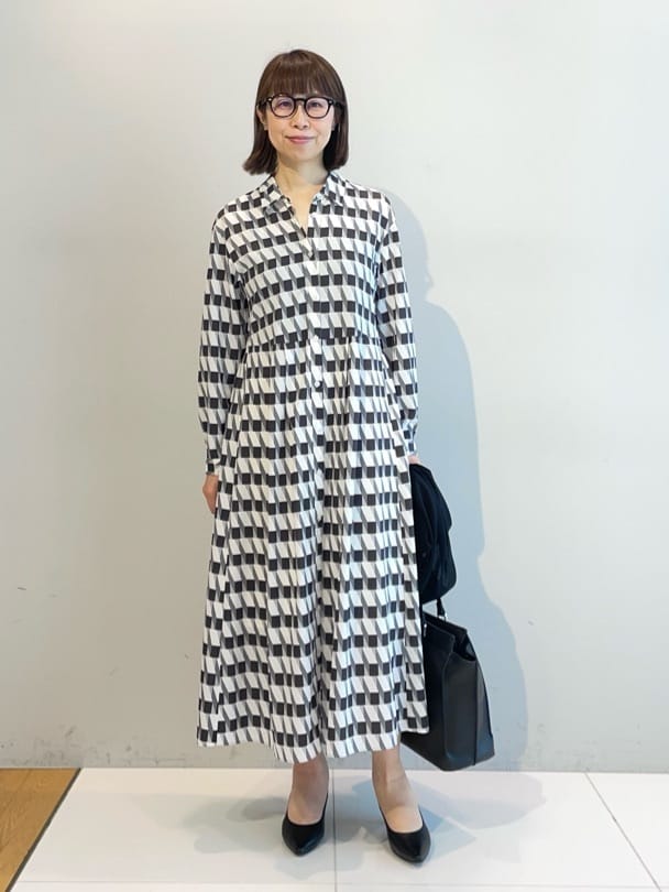 murayamaさんの「INDIVI｜【洗える／上品】きれいめ着流しカーディガンニット」を使ったコーディネート