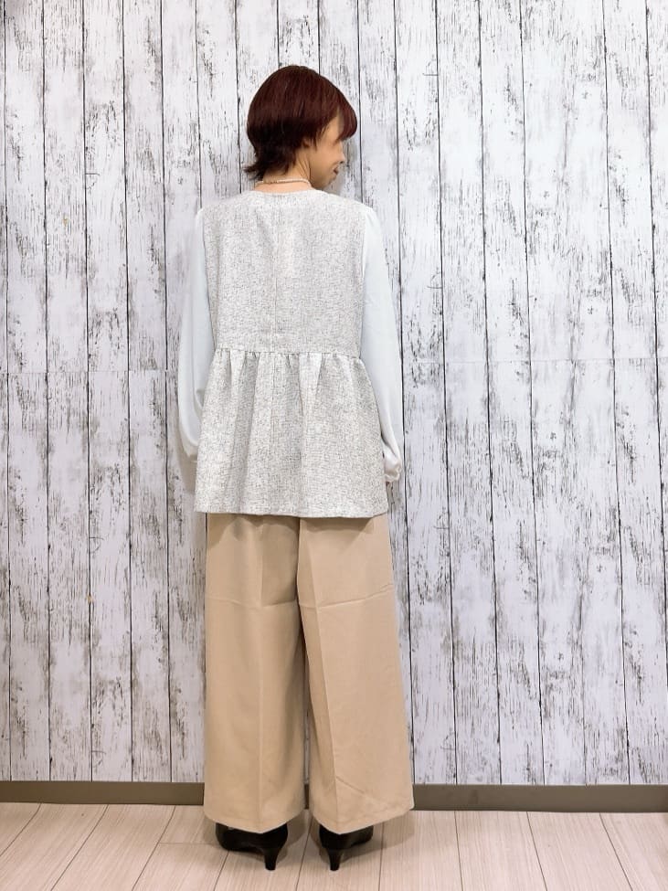 chieさんの「SHOO･LA･RUE｜【セレモニー】ロンデルマグネットネックレス」を使ったコーディネート