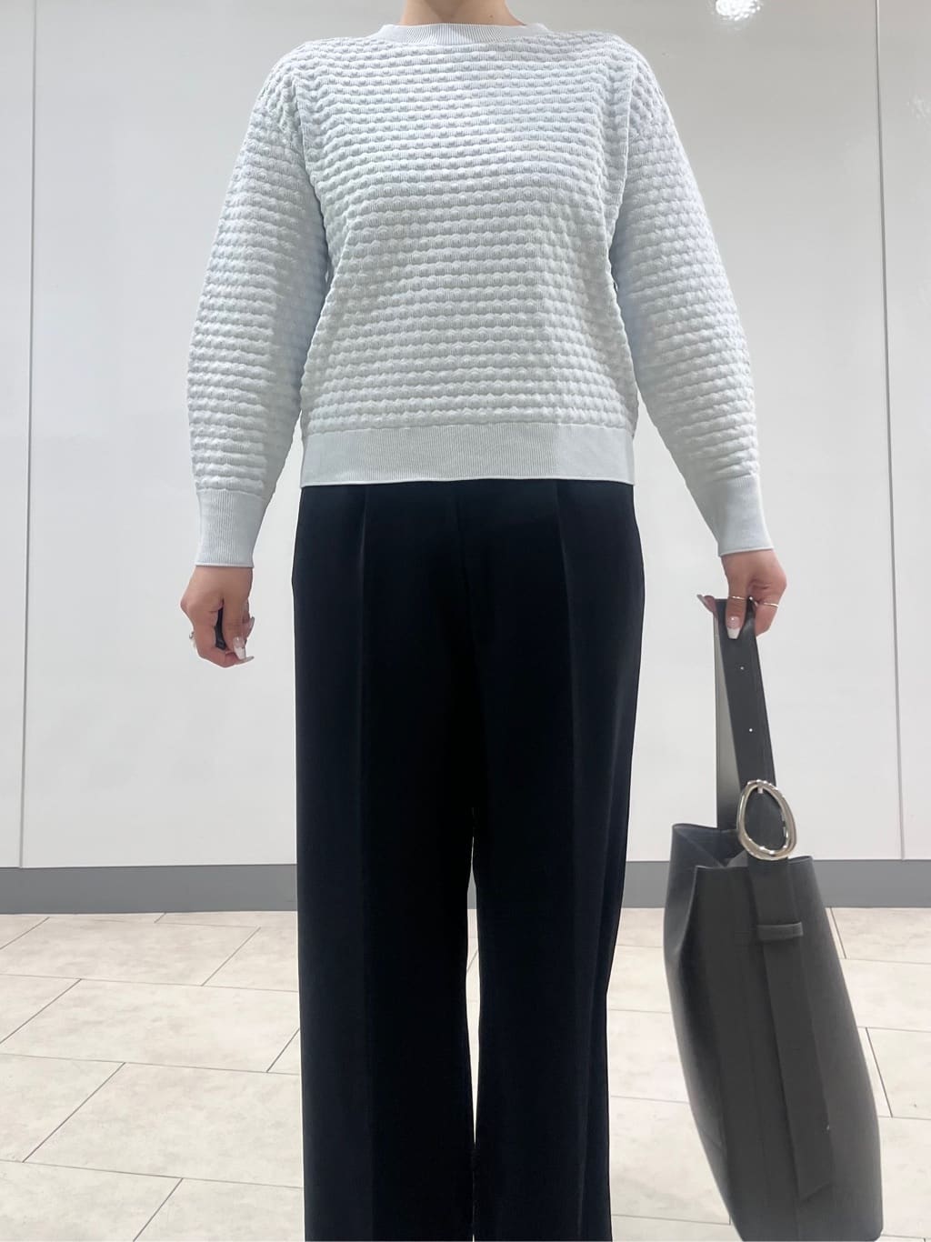 hasuさんの「INDIVI｜【洗える／多機能／SETUP可】着る日傘ジレジャケット」を使ったコーディネート