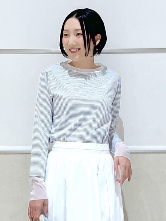eriko さんの「Dessin｜【洗える】フードトレンチコート」を使ったコーディネート