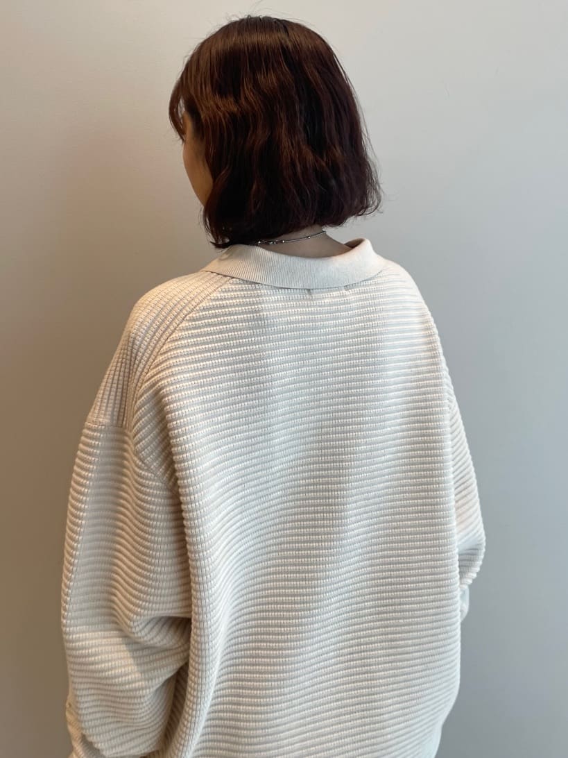 abeさんの「tk.TAKEO KIKUCHI｜ハーフジップニットポロシャツ」を使ったコーディネート