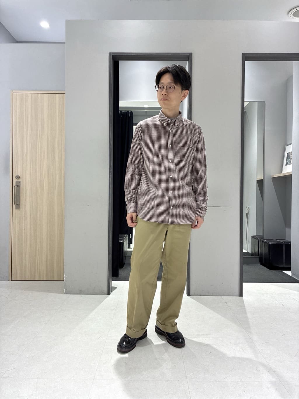 わいずみさんの「TAKEO KIKUCHI｜スタンドカラー ショート リブ ブルゾン」を使ったコーディネート