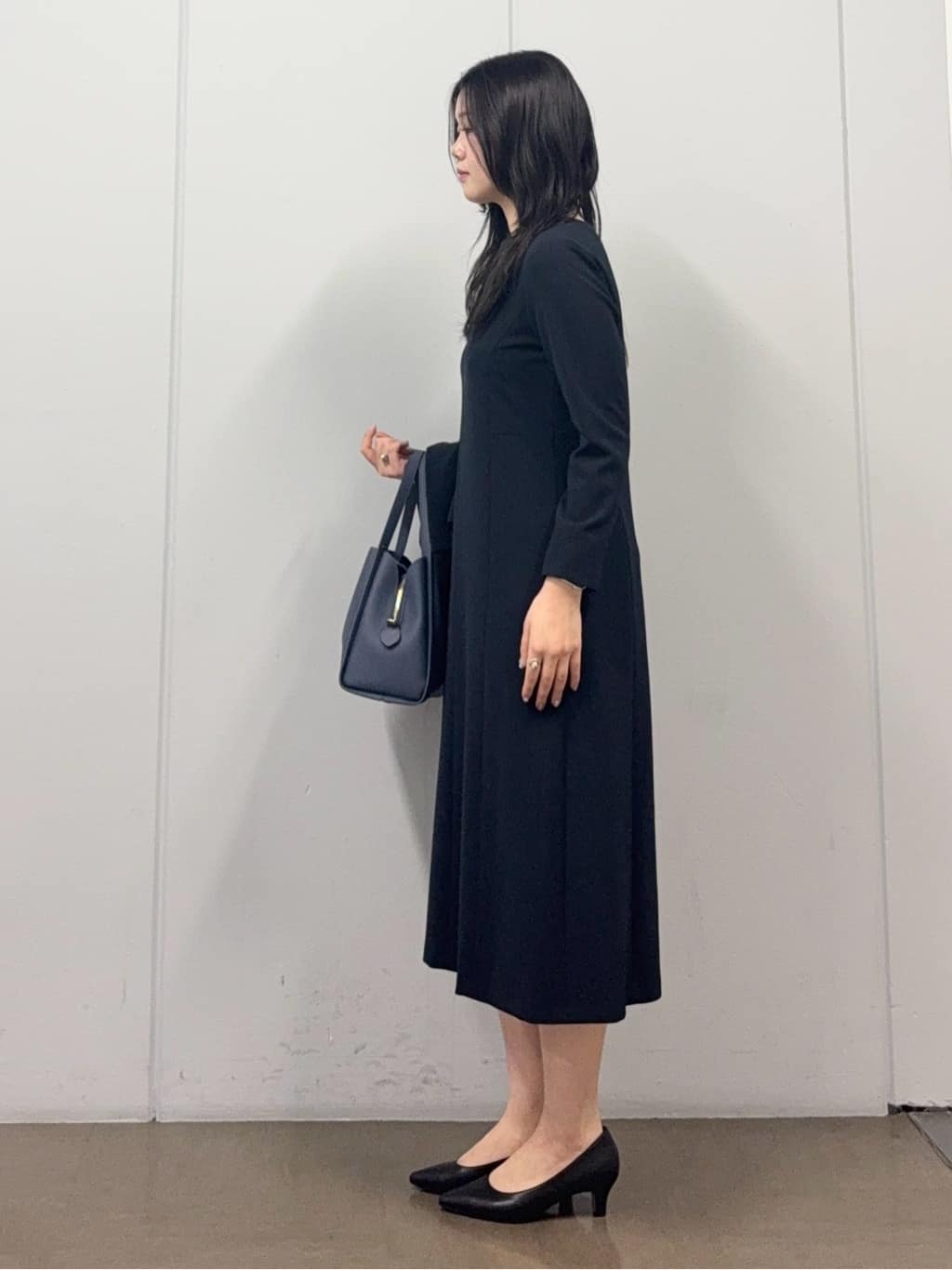 mizukiさんの「INDIVI｜【上品光沢／SETUP可能】切り替えデザインジャケット」を使ったコーディネート
