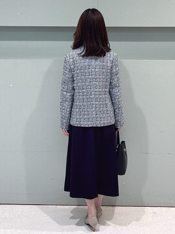 makiさんの「UNTITLED｜【セレモニー】パール調フリークリップネックレス」を使ったコーディネート
