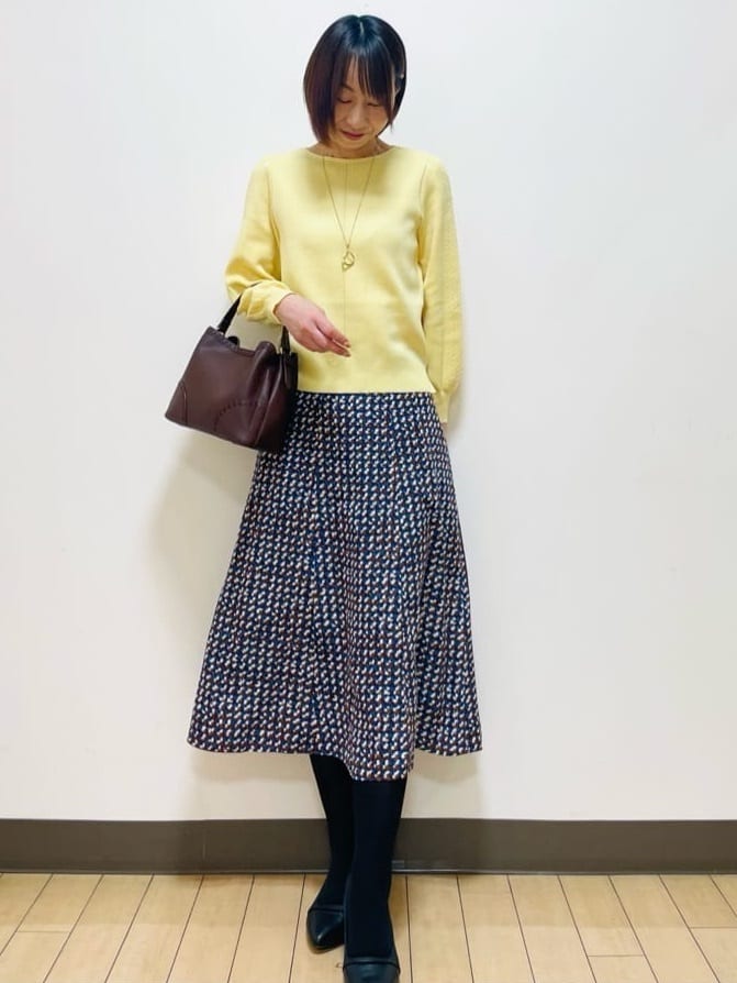 Riiさんの「Reflect｜【至福の履き心地】&rsquo;25秋冬 やみつきパンプス」を使ったコーディネート