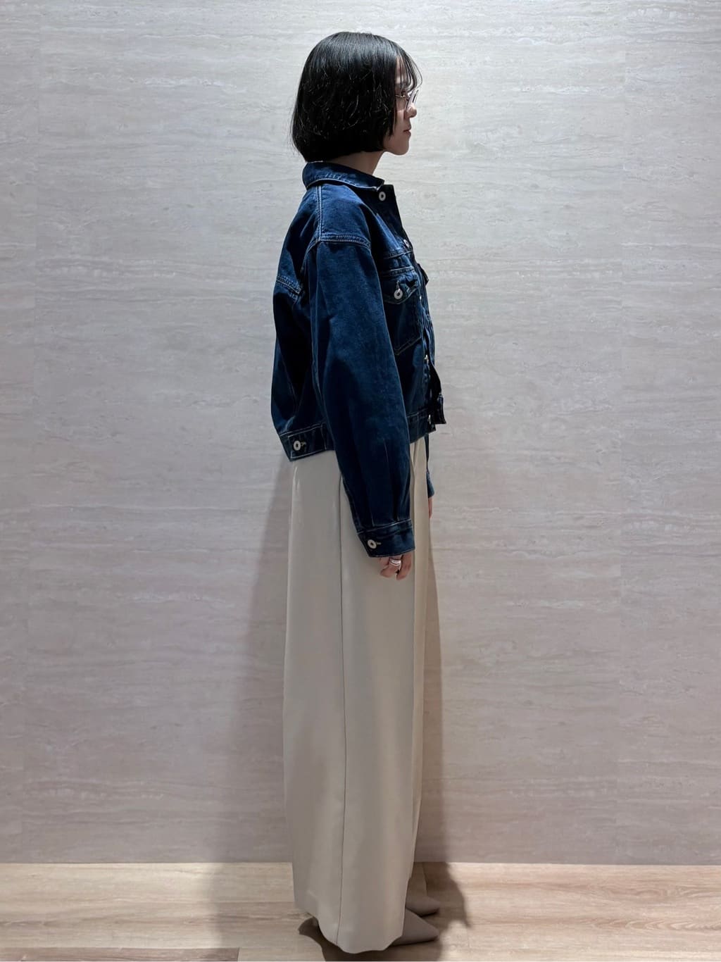 JIMAさんの「OPAQUE.CLIP｜デニムジャケット【洗濯機OK】」を使ったコーディネート
