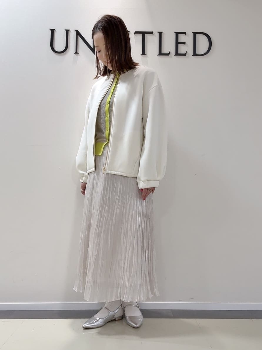 YUIさんの「UNTITLED｜◆【春アウター/ゆったり】ダンボールジップブルゾン」を使ったコーディネート