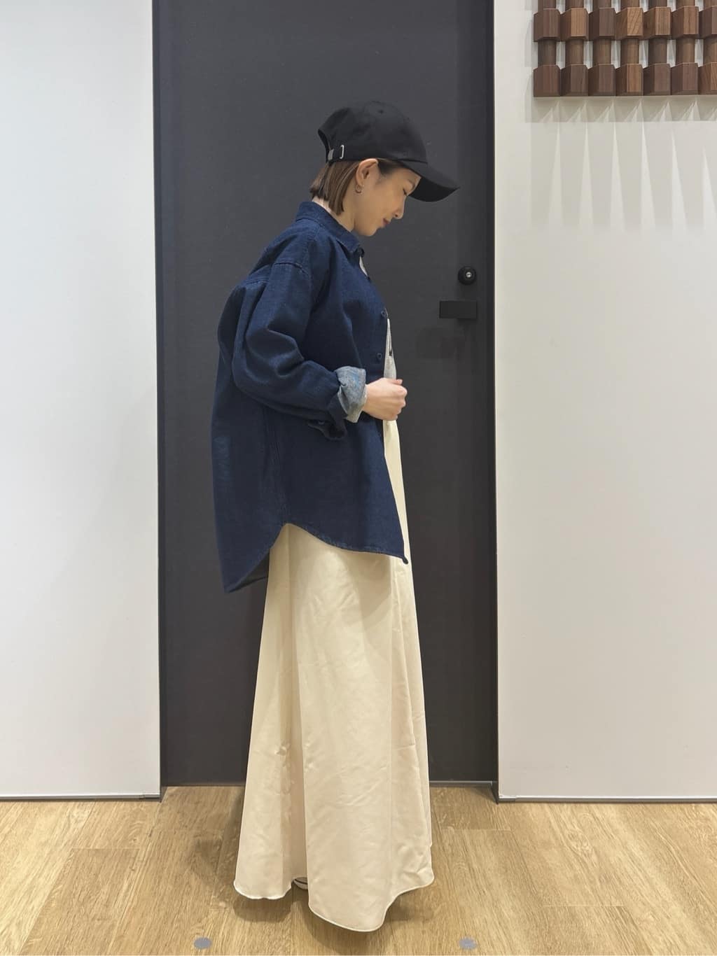 risaさんの「Dessin｜【ユニセックス/洗える】10OZデニムシャツ」を使ったコーディネート