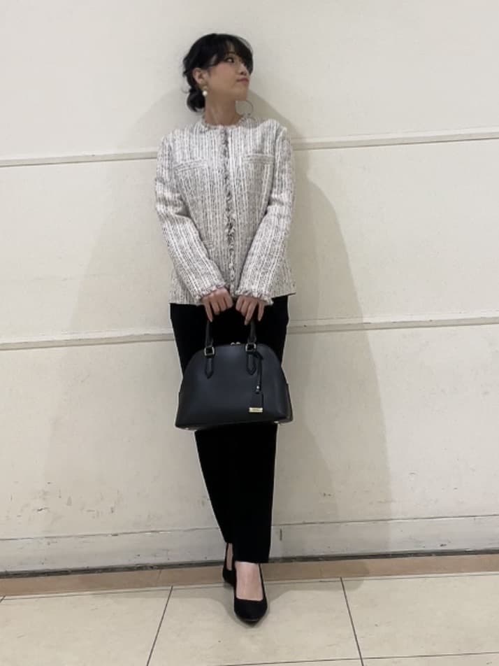 watanabeさんの「UNTITLED｜【仕事着/スーツ】ファンシーツイード ジャケット」を使ったコーディネート