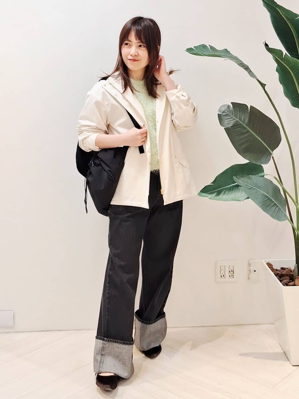 YuKaRiさんの「UNTITLED｜ロールアップデニム」を使ったコーディネート