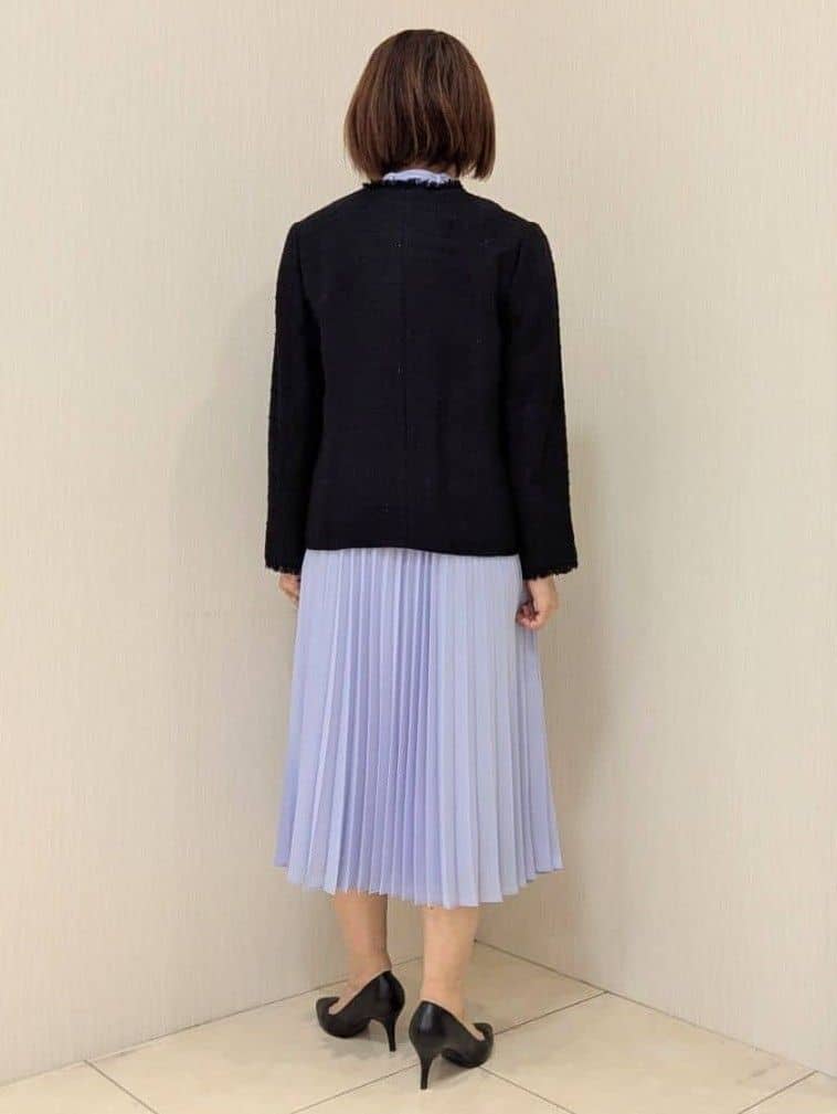 u-macoさんの「UNTITLED｜【仕事着/スーツ】ファンシーツイード ジャケット」を使ったコーディネート