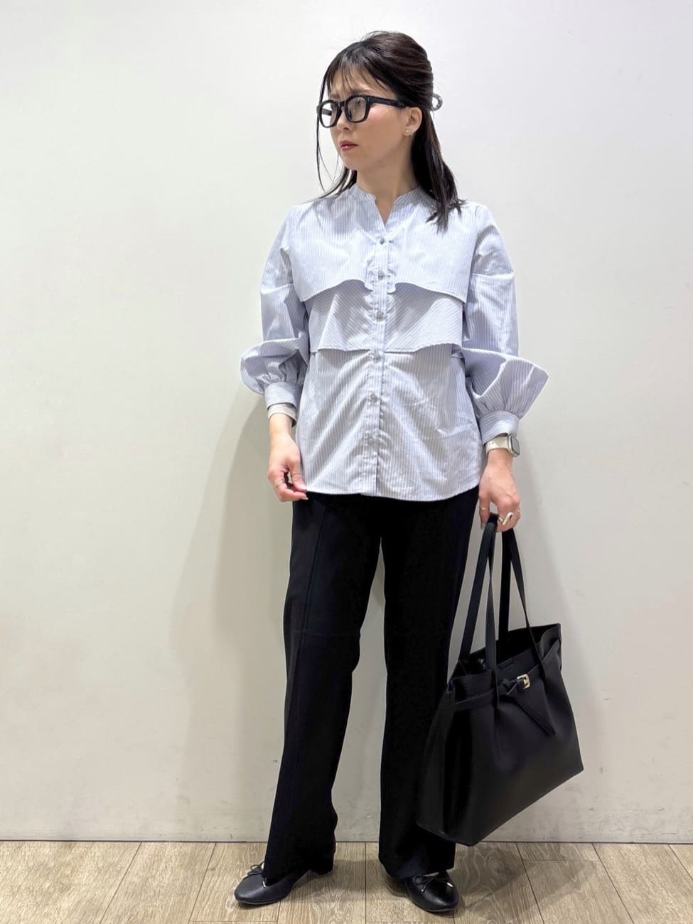 mameさんの「index｜撥水トレンチコート【洗濯機OK／花粉対応】《XS～3L》」を使ったコーディネート
