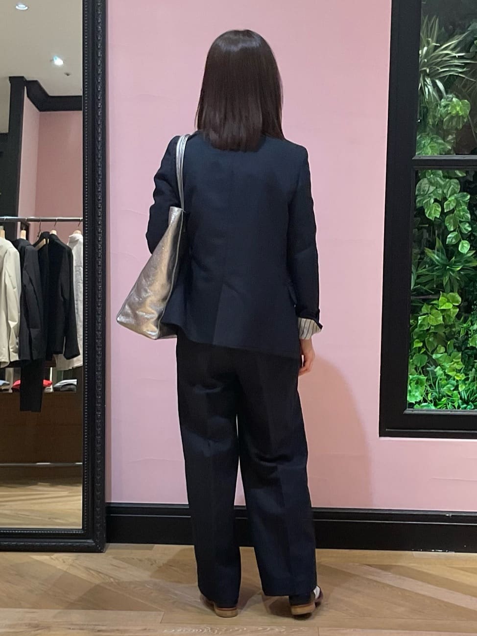 Hiwatashiさんの「DRESSTERIOR｜【セットアップ可】リネンブレンドダブルブレストジャケット」を使ったコーディネート