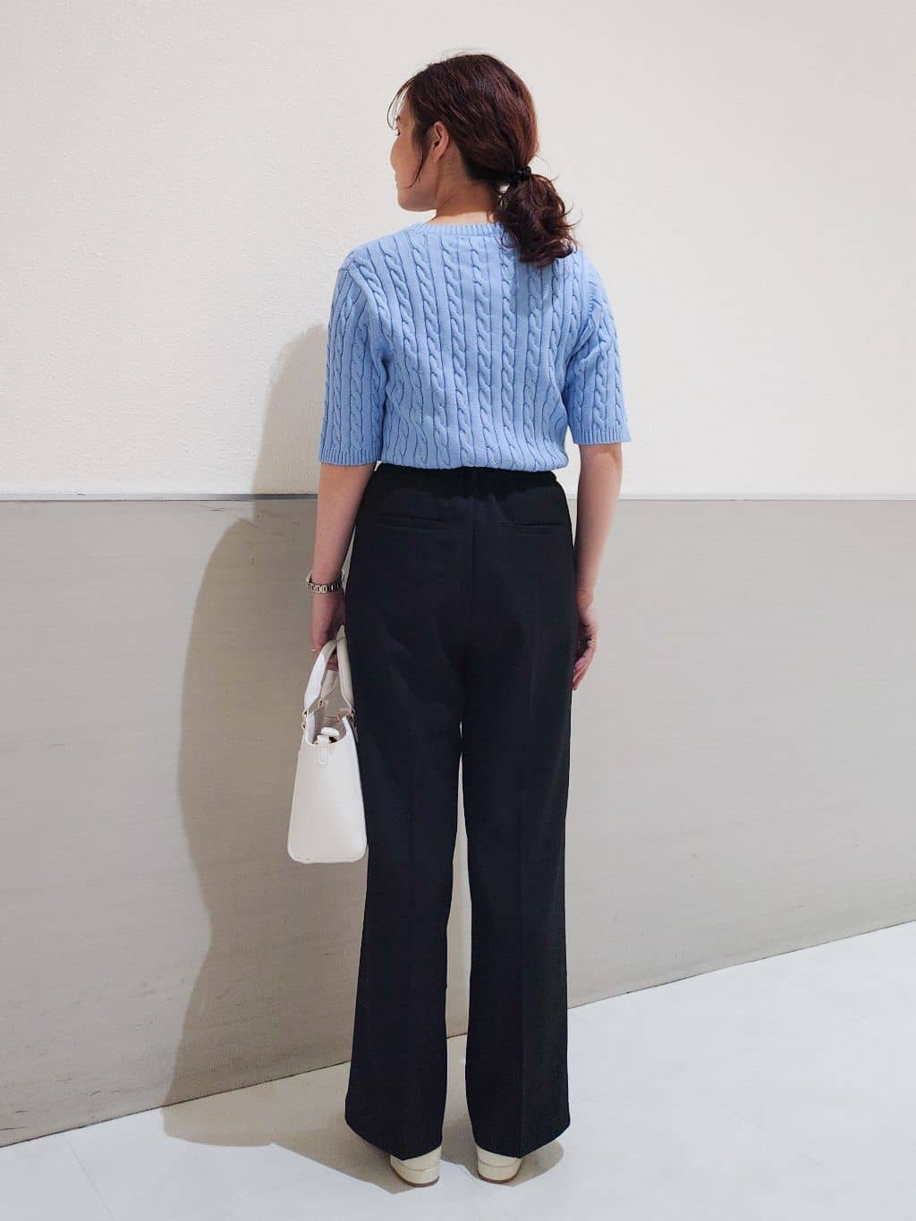 maruさんの「THE SHOP TK｜【通勤にもカジュアルにも】CAVIAN ジレ/セットアップ可」を使ったコーディネート