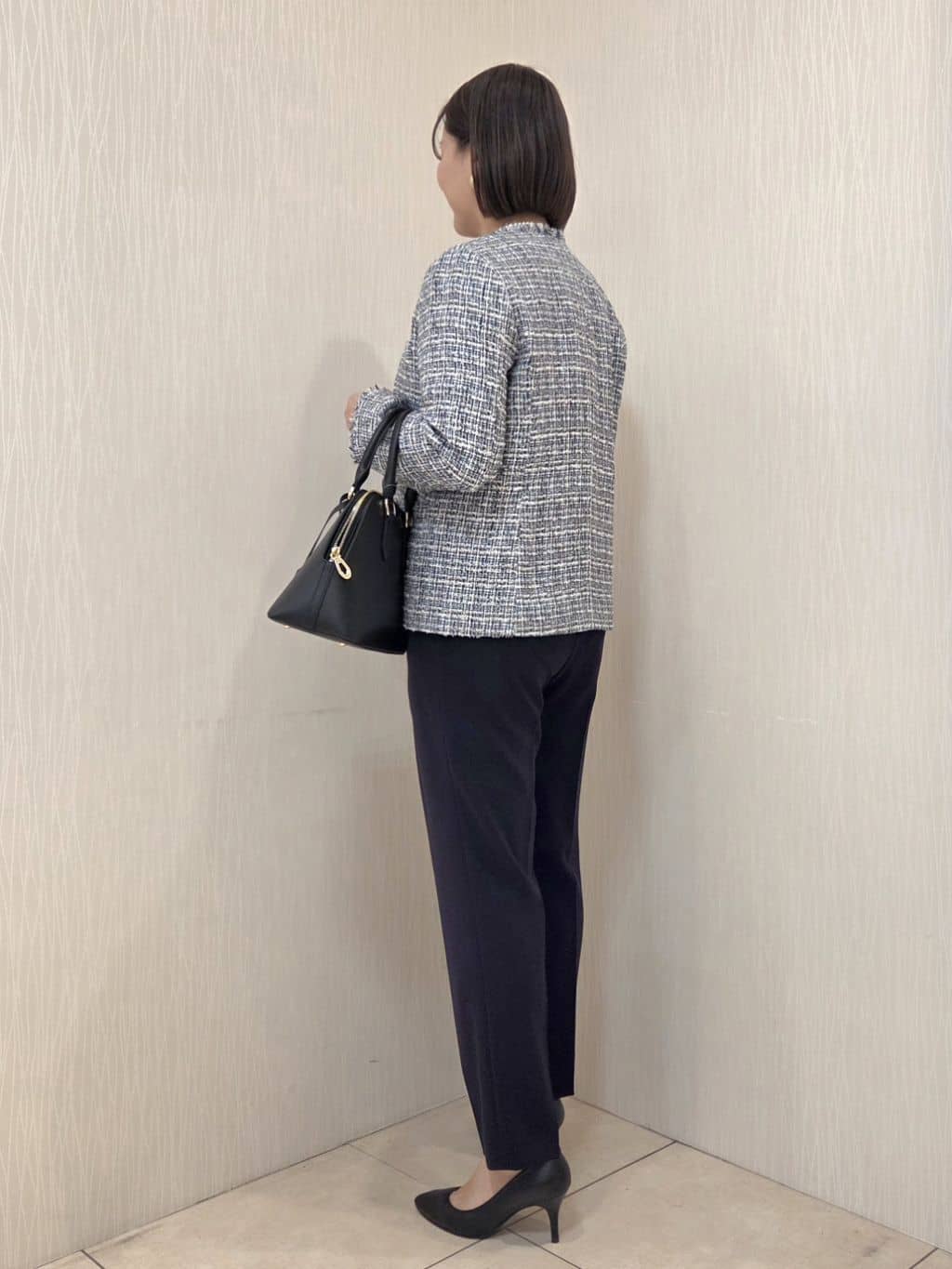 naokoさんの「UNTITLED｜【仕事着/スーツ】ファンシーツイード ジャケット」を使ったコーディネート