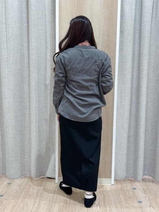 sachiさんの「grove｜【貴島明日香さん着用】お仕事も普段も。今どきワークシャツブラウス」を使ったコーディネート