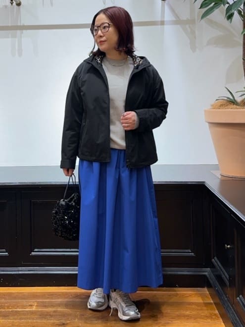 Asamiさんの「DRESSTERIOR｜◆ウォッシャブルコットンカシミヤプルオーバーニット」を使ったコーディネート