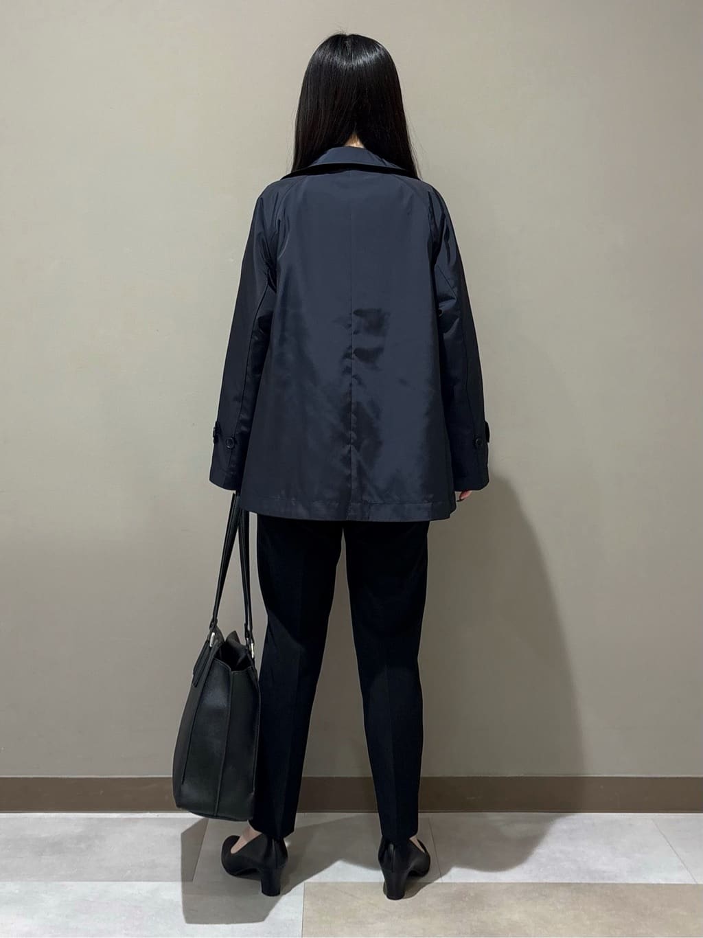 KEIKOさんの「INDIVI｜【撥水／UVケア／2WAY】超軽量ライナー付ライトトレンチコート」を使ったコーディネート