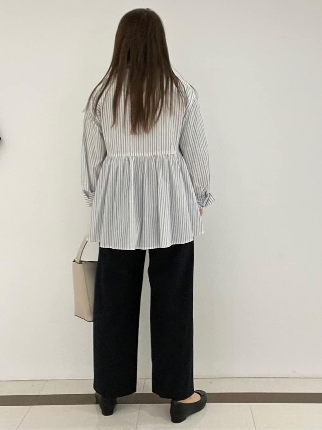 Hiroさんの「Reflect｜【裏起毛／ゆったりシルエット】ストレートワイドパンツ」を使ったコーディネート