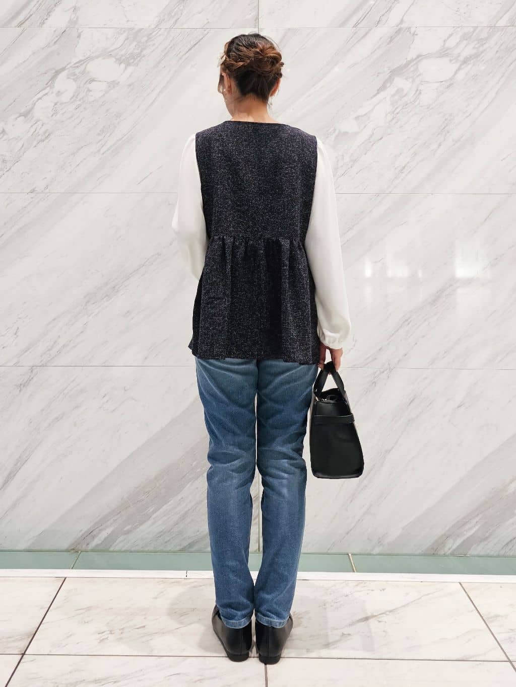 ゆゆさんの「SHOO･LA･RUE｜【SHOO・LA・RUE DENIM】毎日使いたくなる ストレッチデニムスキニーパンツ」を使ったコーディネート
