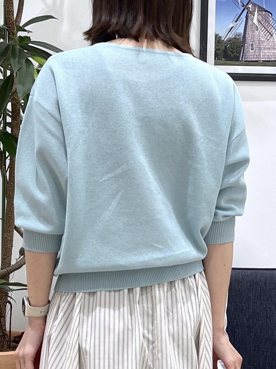 canaさんの「Dessin｜【洗える】シアーリラックスニット」を使ったコーディネート