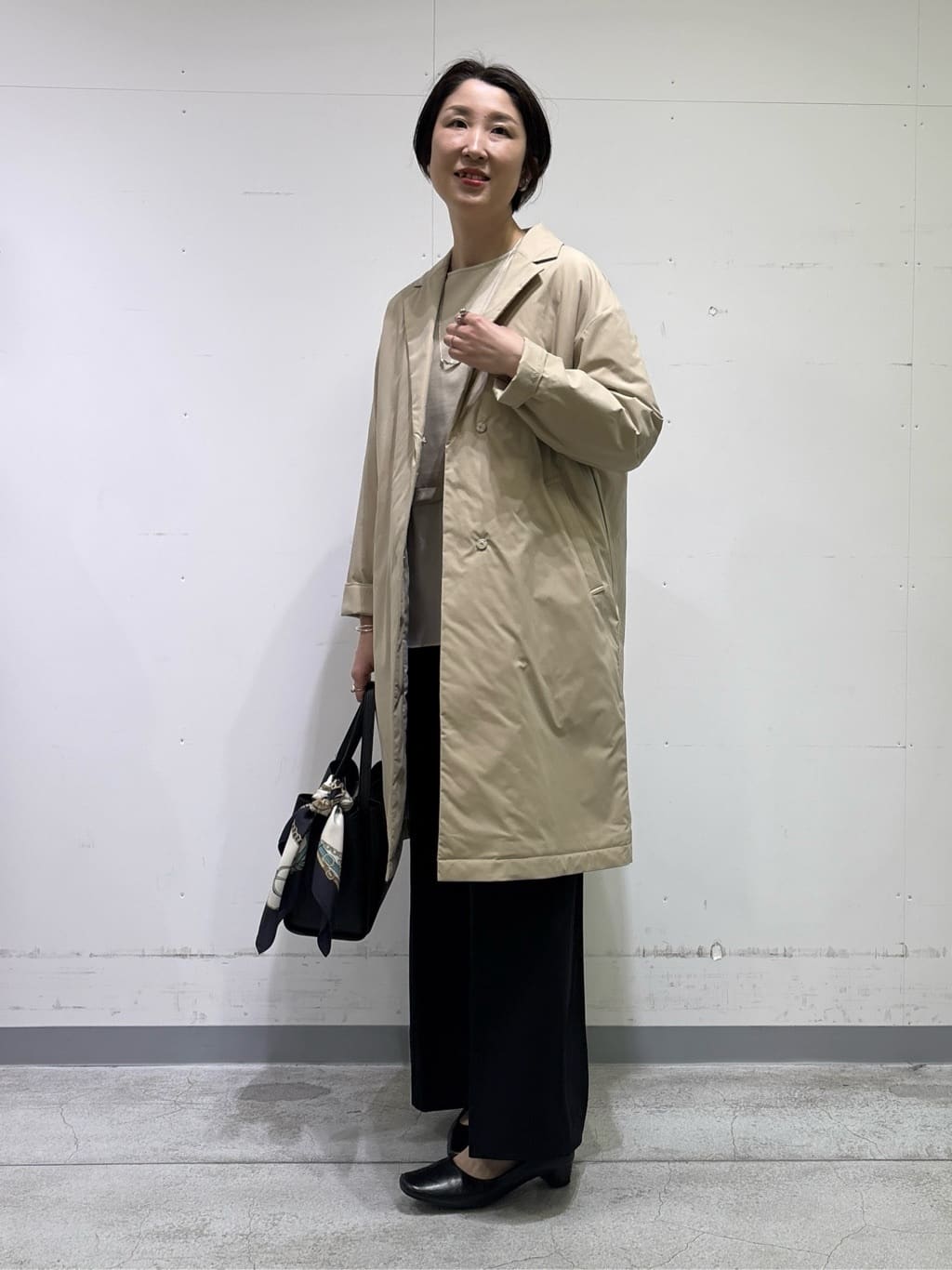 yuriさんの「INDIVI｜【洗える／UVケア】レイヤード風デザイントップス」を使ったコーディネート