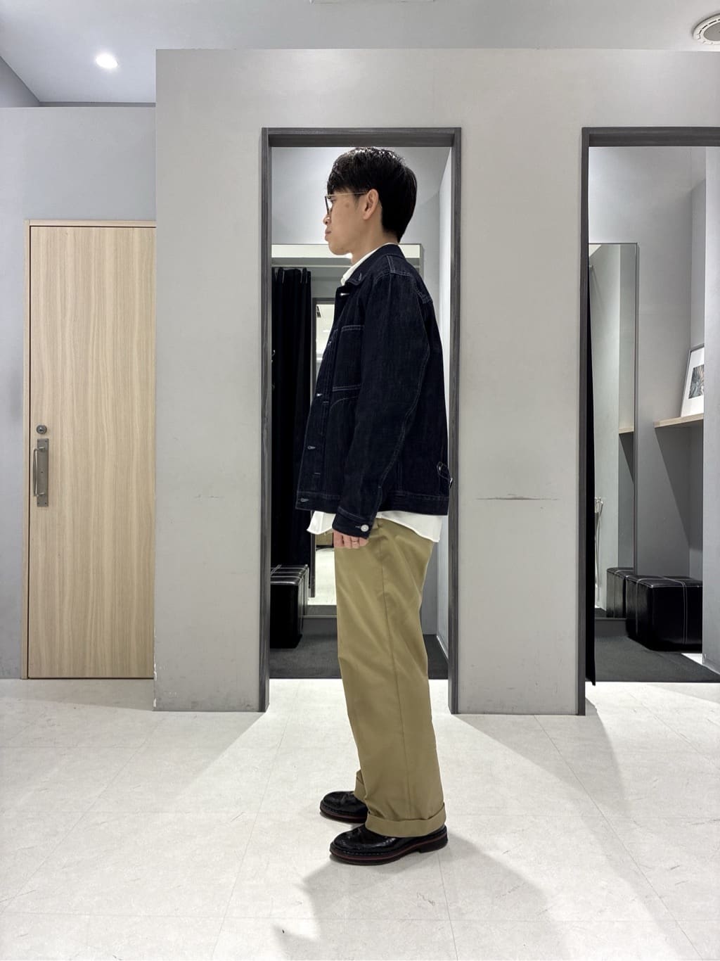 わいずみさんの「TAKEO KIKUCHI｜【BOWLER HAT LABEL】エクスプローラー Gジャン」を使ったコーディネート