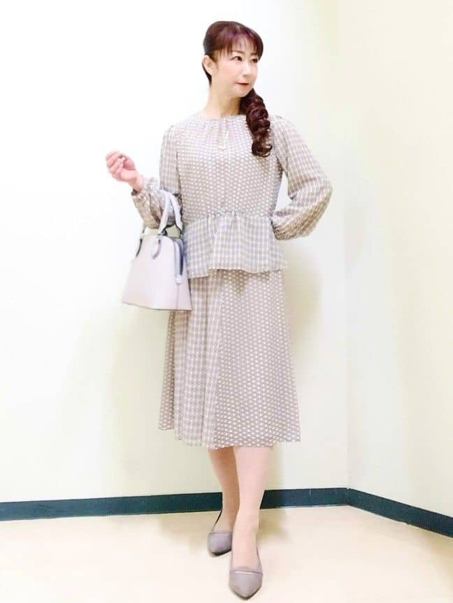 花さんの「Reflect｜【オン・オフ着回しやすい◎】ダブルブレストジャケット」を使ったコーディネート