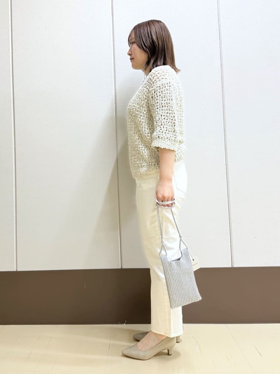 Rikoさんの「INDIVI｜コットンテレコタンクトップ」を使ったコーディネート
