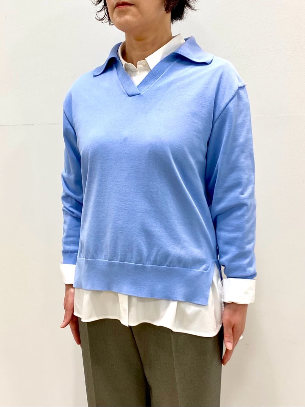 oharaさんの「Reflect｜【撥水】ストレッチタフタミドル丈スタンドカラーコート」を使ったコーディネート