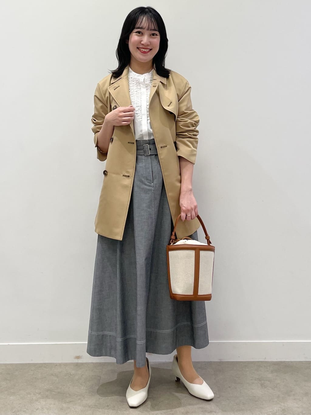 yukariさんの「Reflect｜【オン・オフ着回しやすい◎】ダブルブレストジャケット」を使ったコーディネート