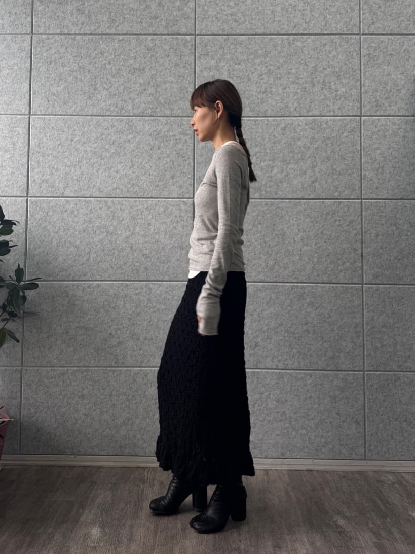 designer yukaさんの「CODE A｜backline elastic pullover」を使ったコーディネート