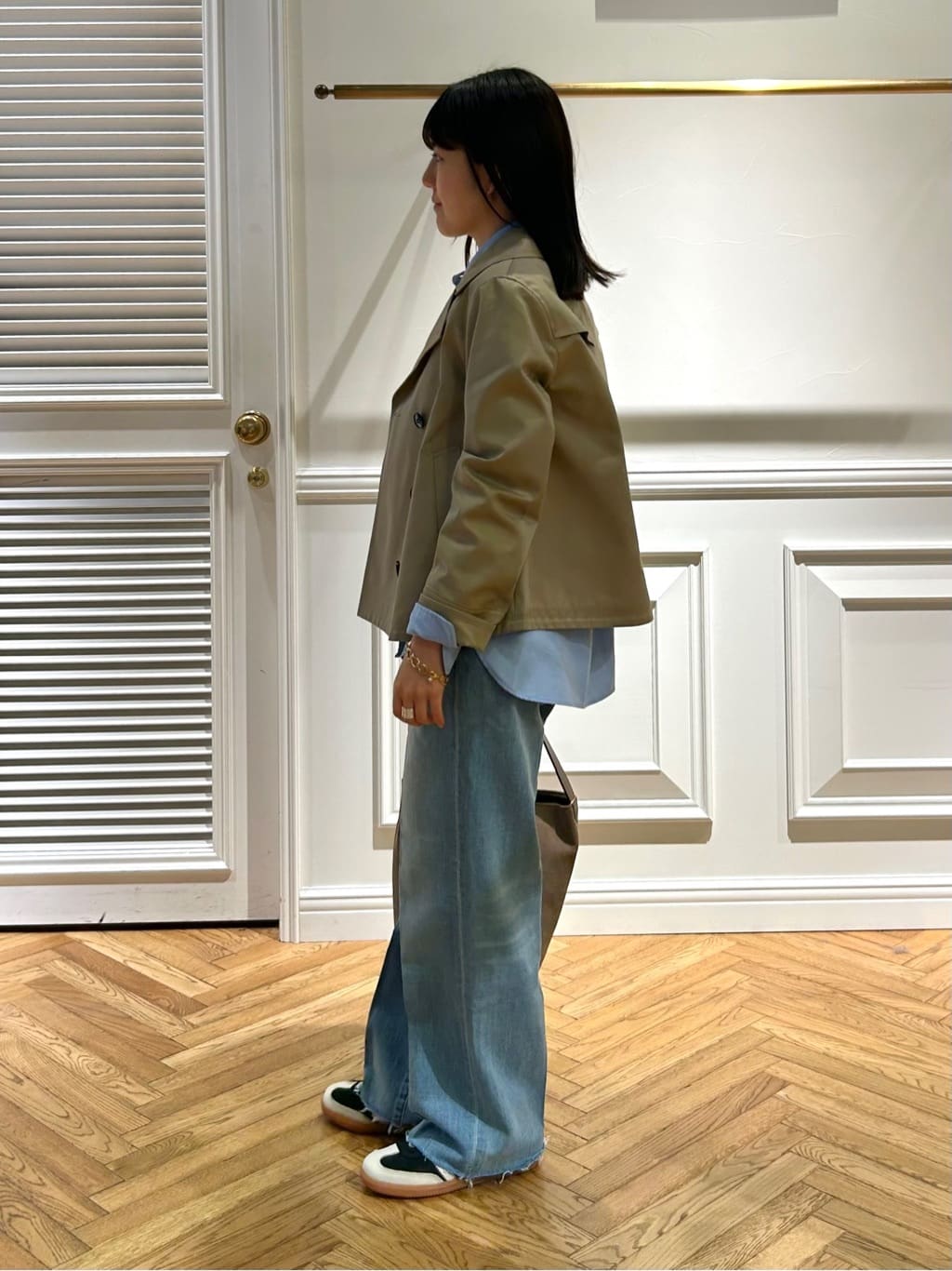 cocoさんの「DRESSTERIOR｜【通勤用/ウォッシャブル】オックスフォードシャツ」を使ったコーディネート