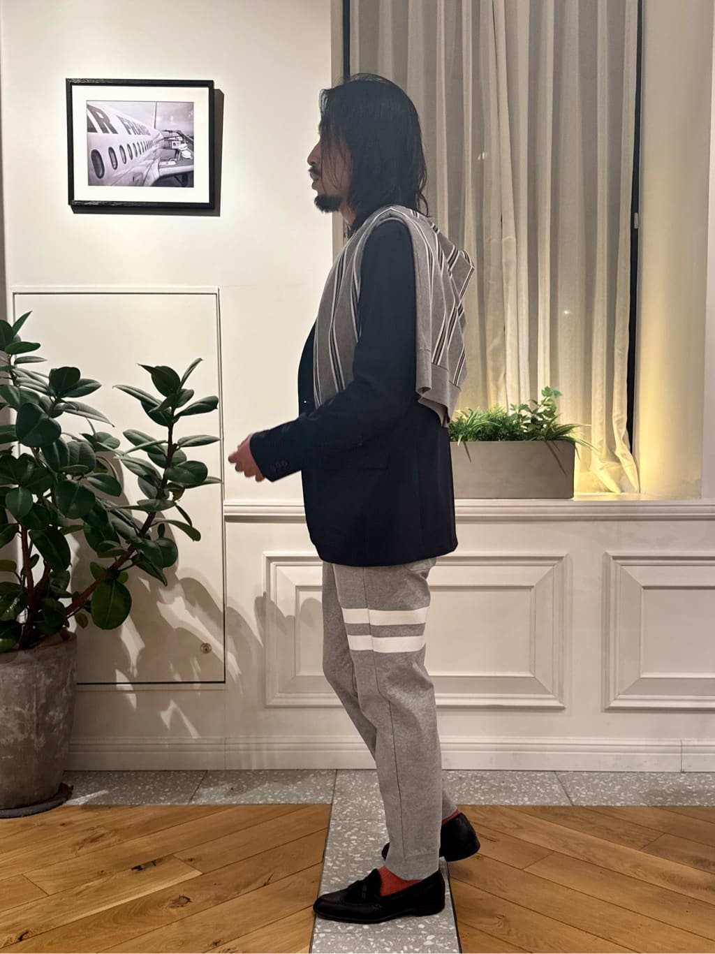 kawarataniさんの「DRESSTERIOR｜【セットアップ可/MonoMax4月号掲載/Safari5月号掲載】CARREMAN ストレッチジャ」を使ったコーディネート