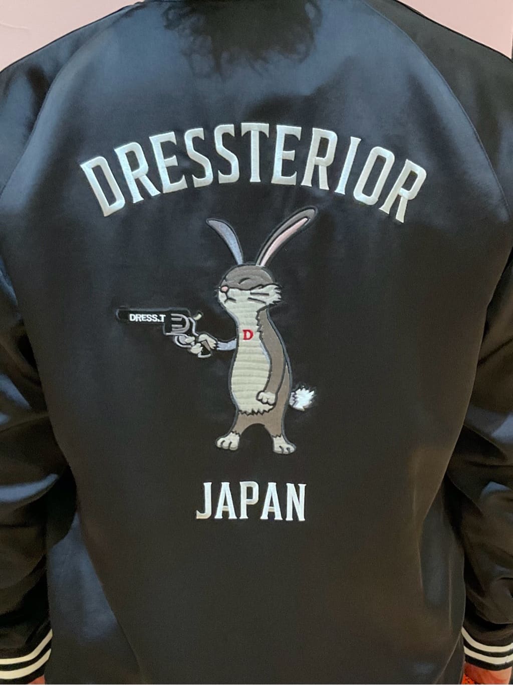 Nagaseさんの「DRESSTERIOR｜【MonoMax4月号掲載】ピストルラビット スカジャン」を使ったコーディネート