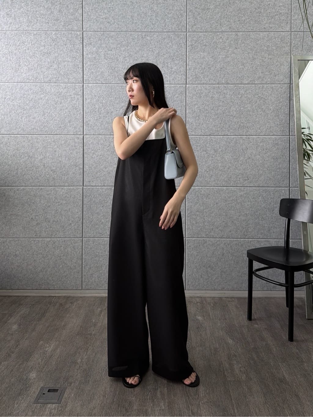 rinaさんの「INDIVI｜Comfy SET UP｜ダブルブレストイージージャケット【セットアップ対応／通勤／カセット服／接触」を使ったコーディネート