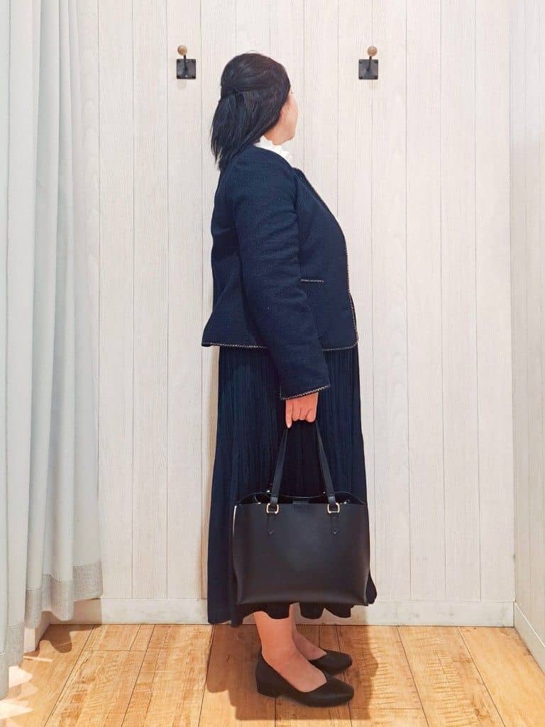 kotomiさんの「SHOO･LA･RUE｜【洗濯機可】上品で華やか スタンドフリルブラウス」を使ったコーディネート