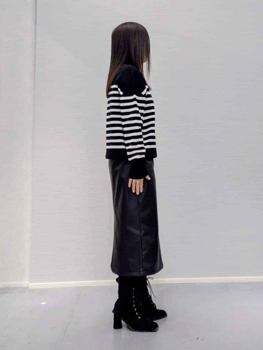 makkyさんの「UNTITLED｜【洗える】ミラノリブニット」を使ったコーディネート