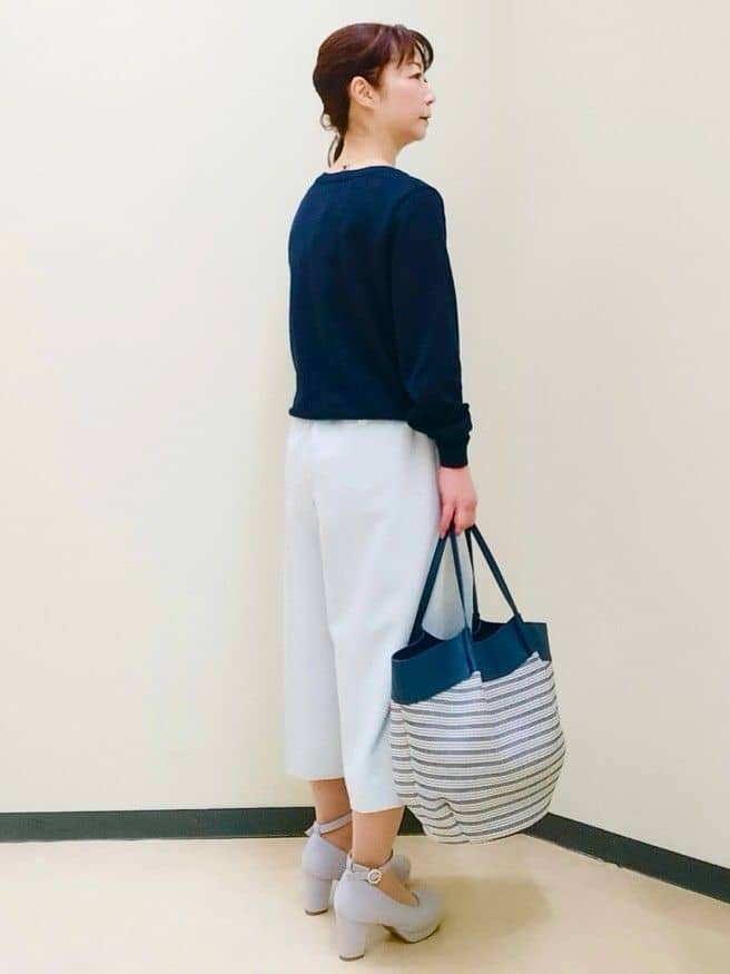 花さんの「Reflect｜リネンライクシャツブルゾン」を使ったコーディネート