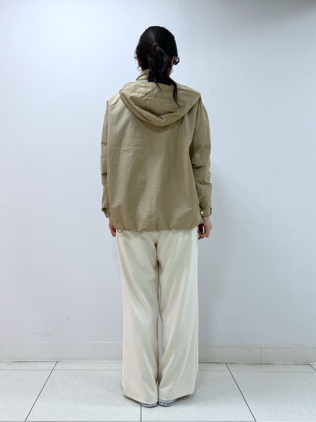 Kaiさんの「Dessin｜【撥水/2WAY】フーディーブルゾン」を使ったコーディネート