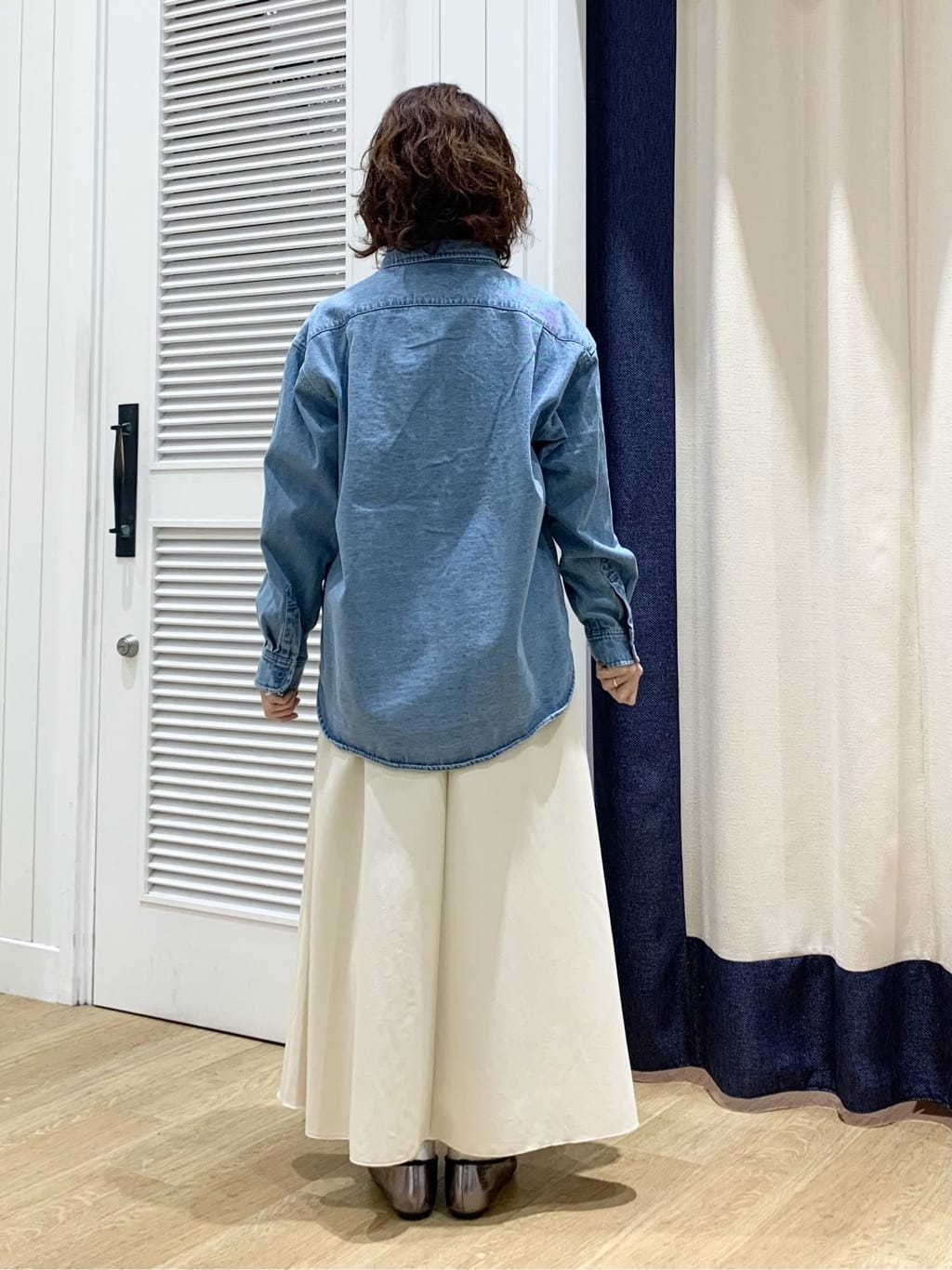 IMARIさんの「Dessin｜【ユニセックス/洗える】10OZデニムシャツ」を使ったコーディネート